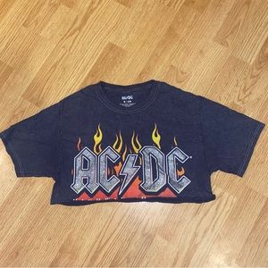 AC/DC Highway to Hell Crop Top